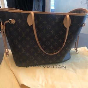Louis Vuitton Neverfull mm authentic